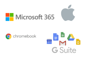 SchoolTechLogos Managed IT Services, Microsoft, Google, G Suite, Chromebook
